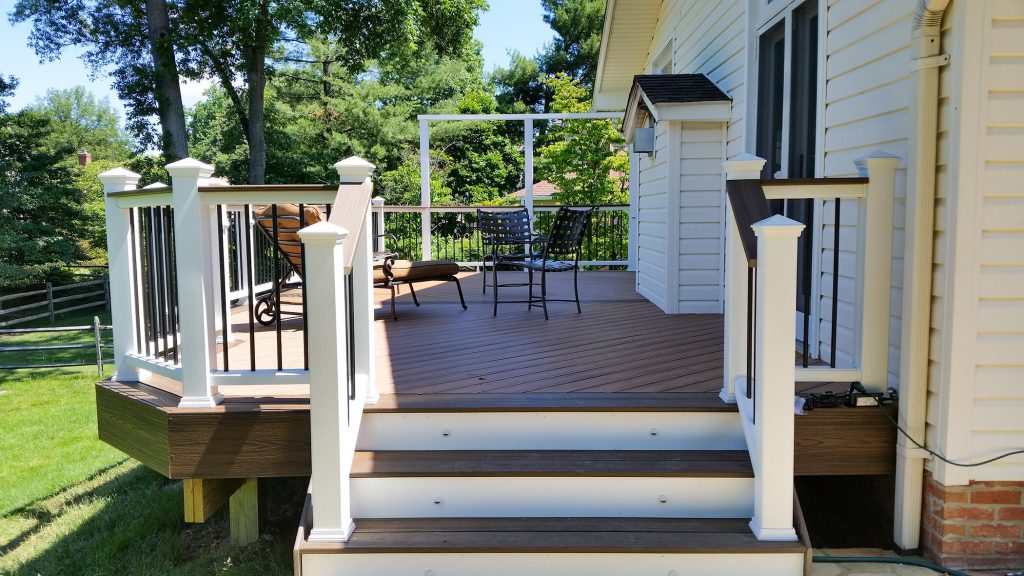 composite deck replacement cost with trex decking