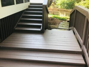 New deck after deck restoration in McLean, VA