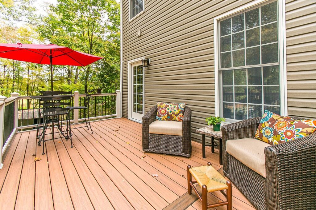Add some furniture to your deck replacement in Reston, VA