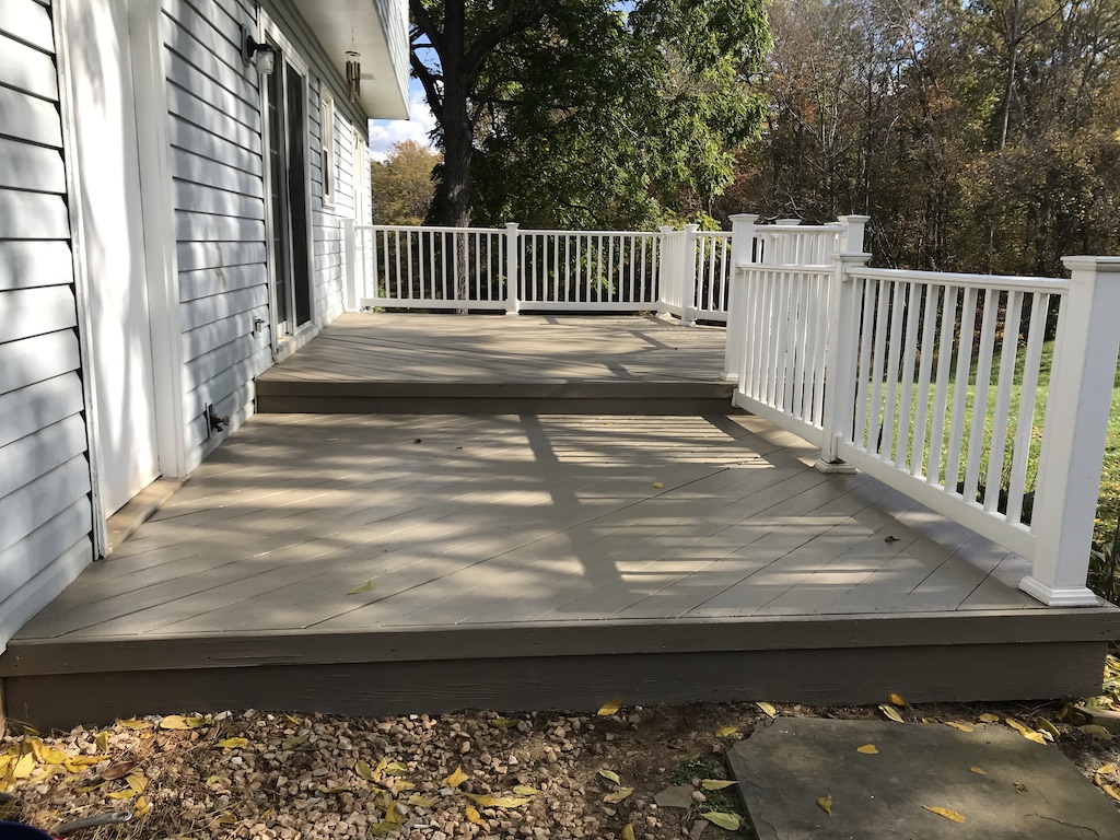 Can a deck be repaired in Ashburn, VA? Depends on the amount of damage
