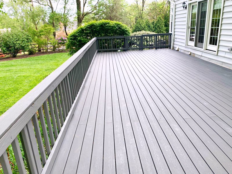 Newly restored deck in Gainesville
