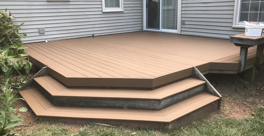 Trex decking